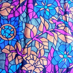 Stained Glass Design Scarf